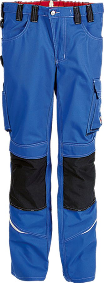 Arbeitshose BP 1803, blau/schwarz