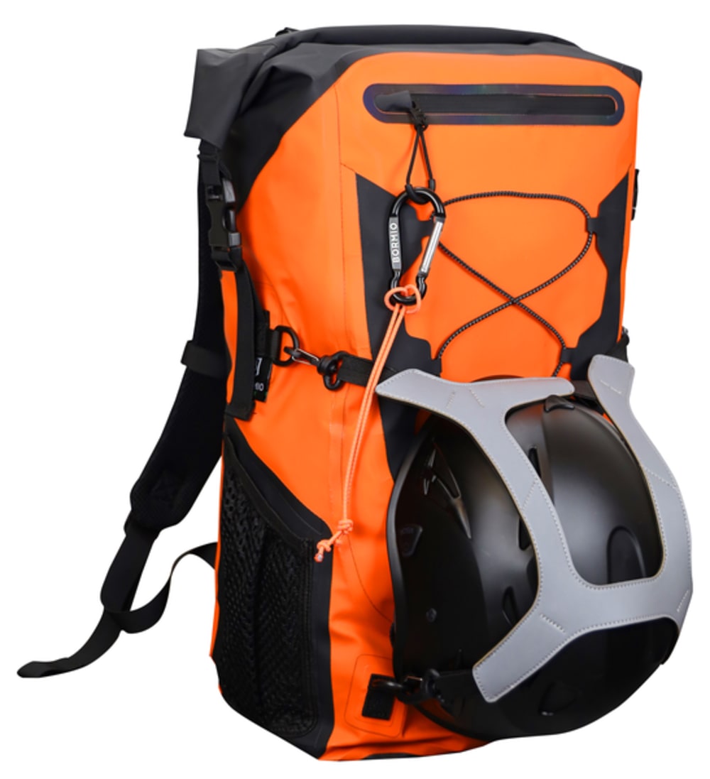 Baurucksack BORMIO SPIRIT Eskil 35L, orange/schwarz