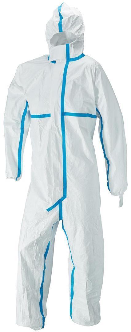 TYVEK 600 Classic Plus Einweg-Schutzanzug mit Kapuze XXL