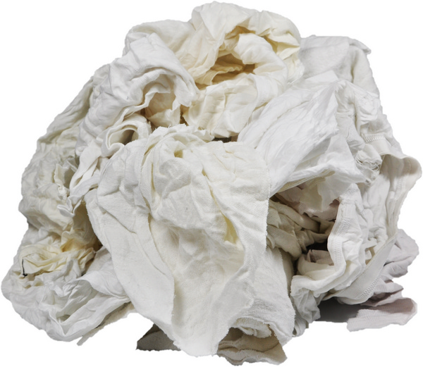 Palette Putzlappen TRIKOT Weiss I TW1 - 600 (60x10) KG