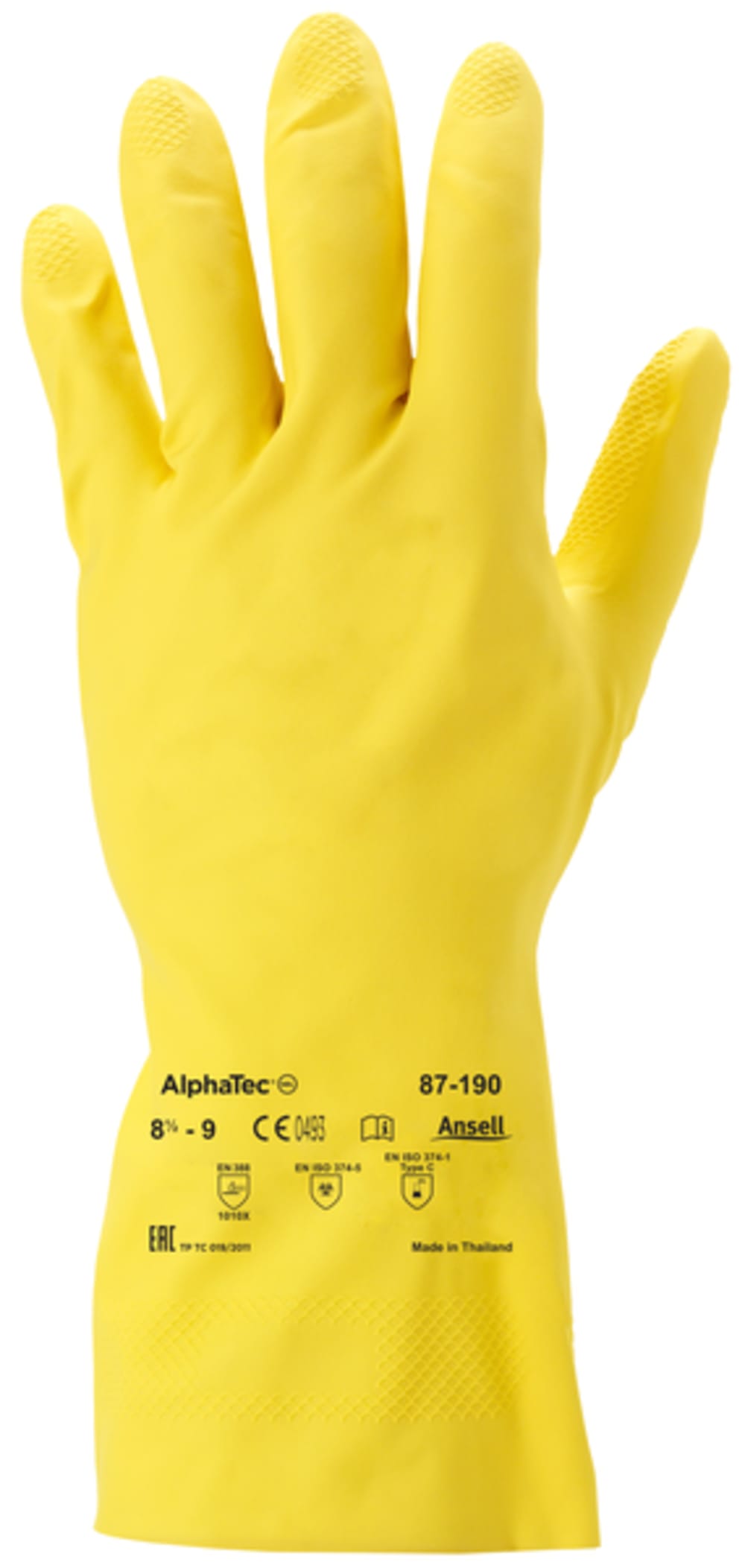 Chemikalienschutzhandschuh AlphaTec 87-190