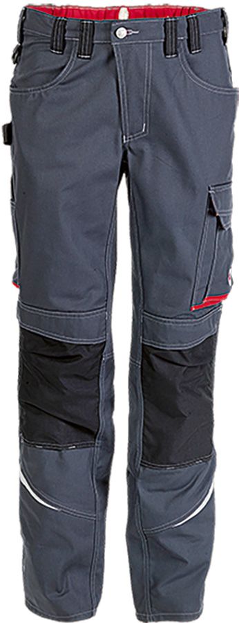 Arbeitshose BP 1803, anthrazit/rot - Grösse 44