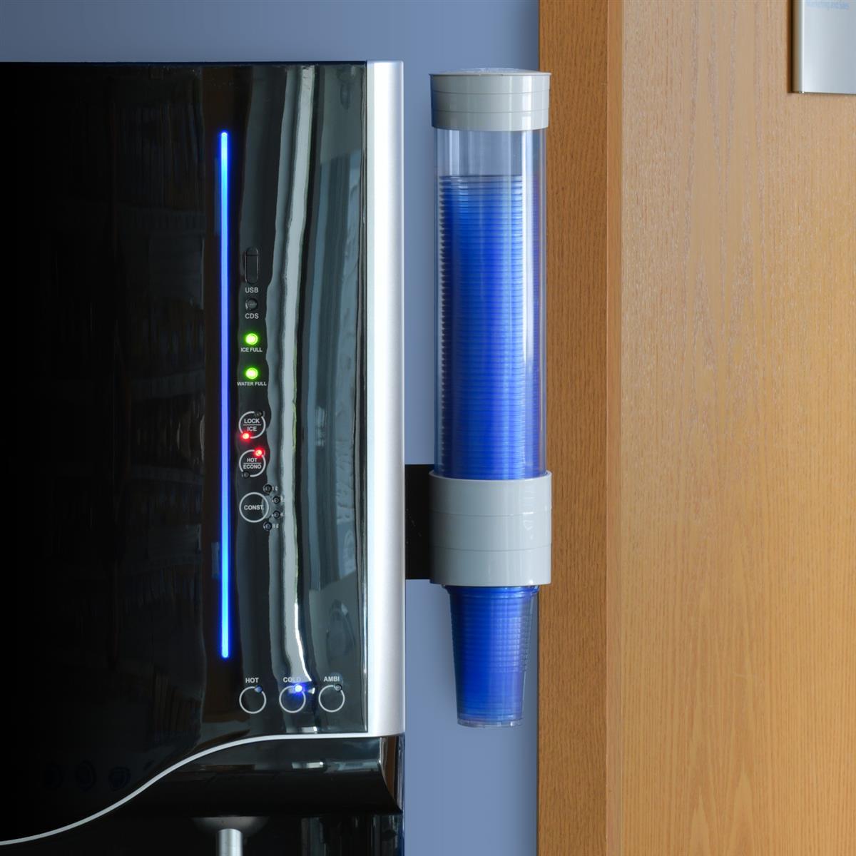 Spender (PS) weiß für Becher 70mm - 1 Stück