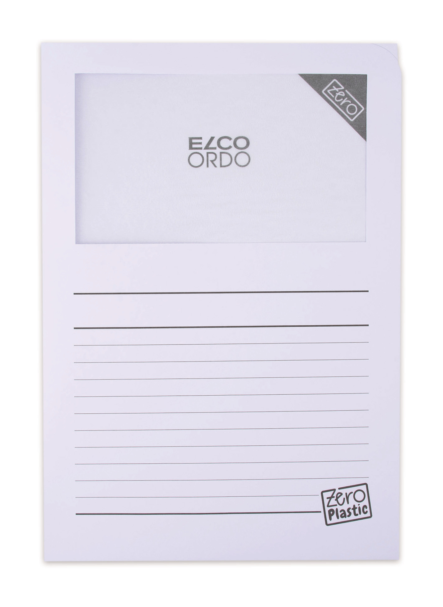 Organisationsmappe OrdoZero A4 weiss, 120g 100 Stück ELCO 29479.1