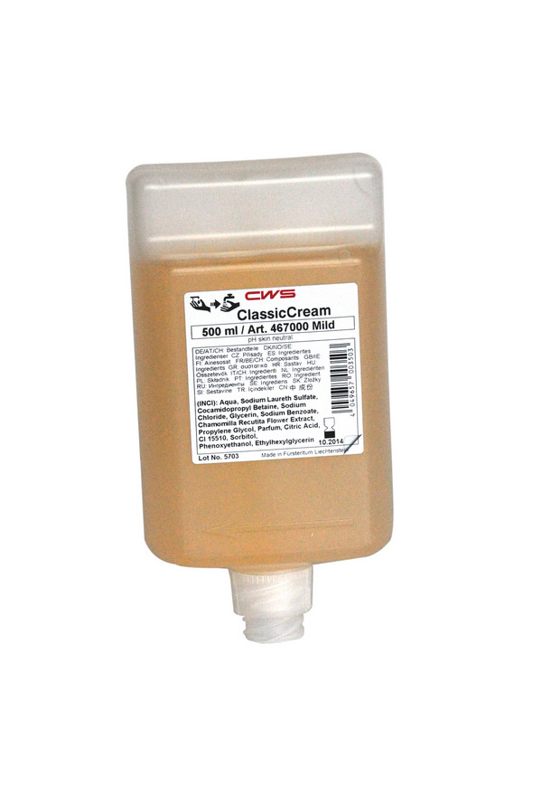 CWS Seifencreme Classic Mild 500 ml (467000)