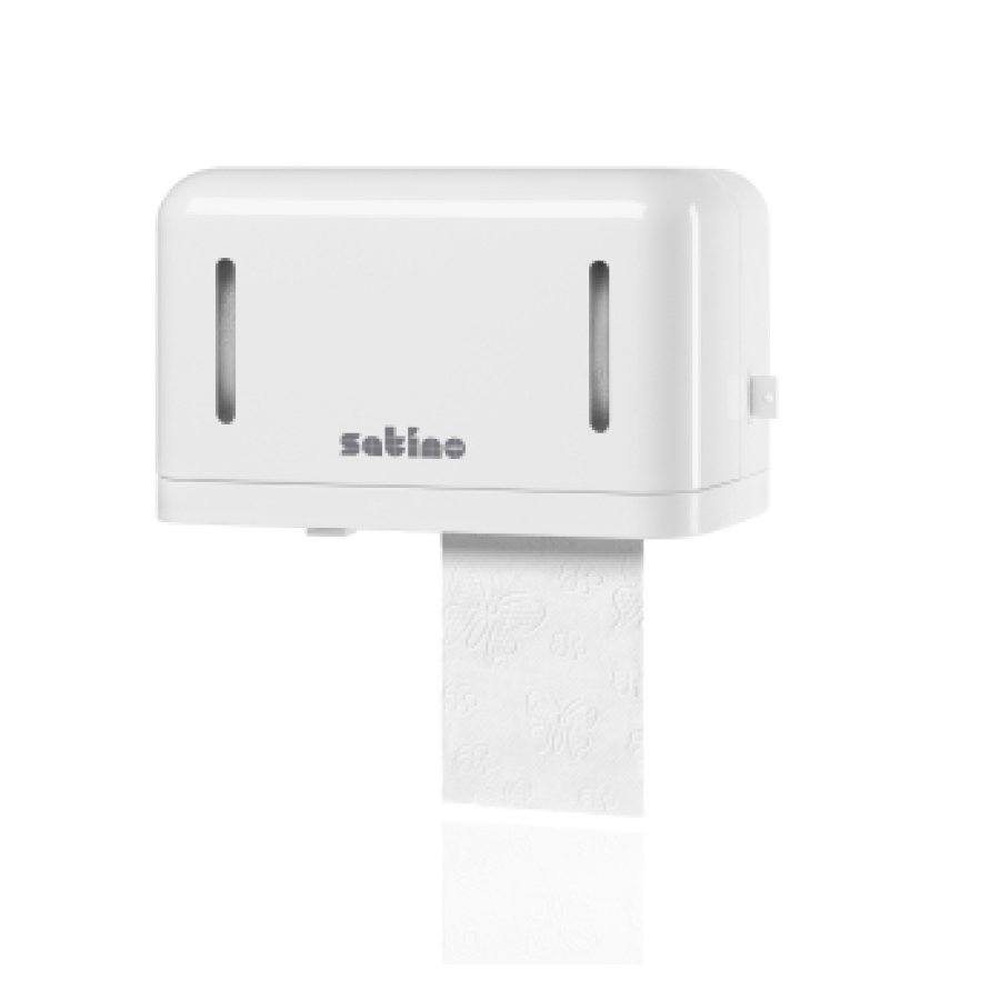 satino by wepa Toilettenpapier-Spender, weiß