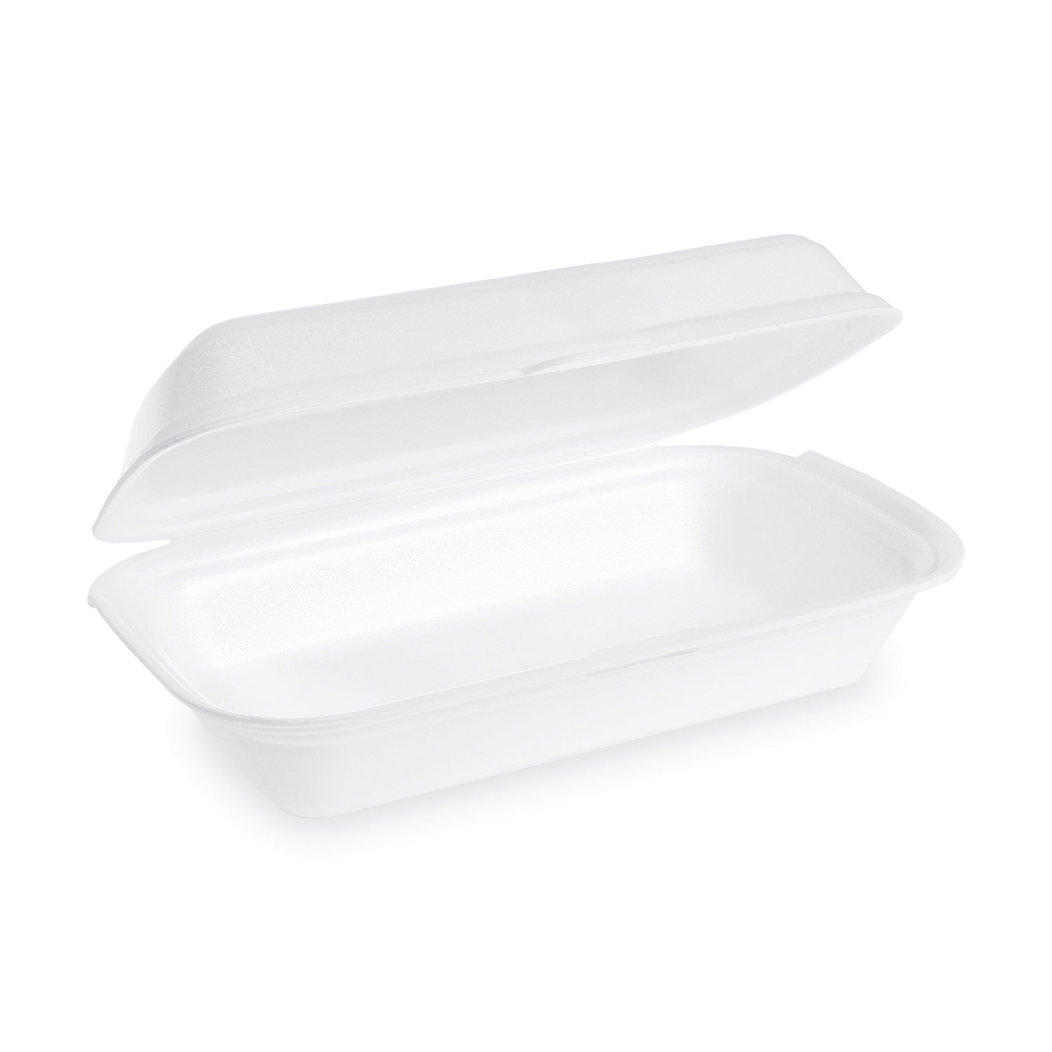 Lunch-Box (XPS) weiß 240 x 133 x 75 mm - 125 Stück