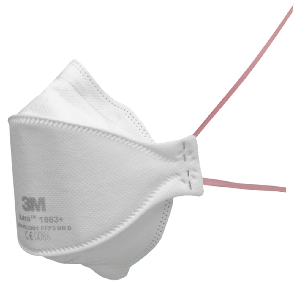 Partikelmaske FFP3 Typ IIR 3M Aura 1863+
