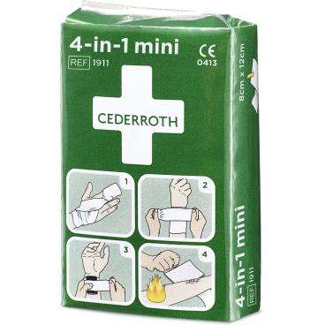 CEDERROTH 4-in-1 Blutstiller-Verband, mini