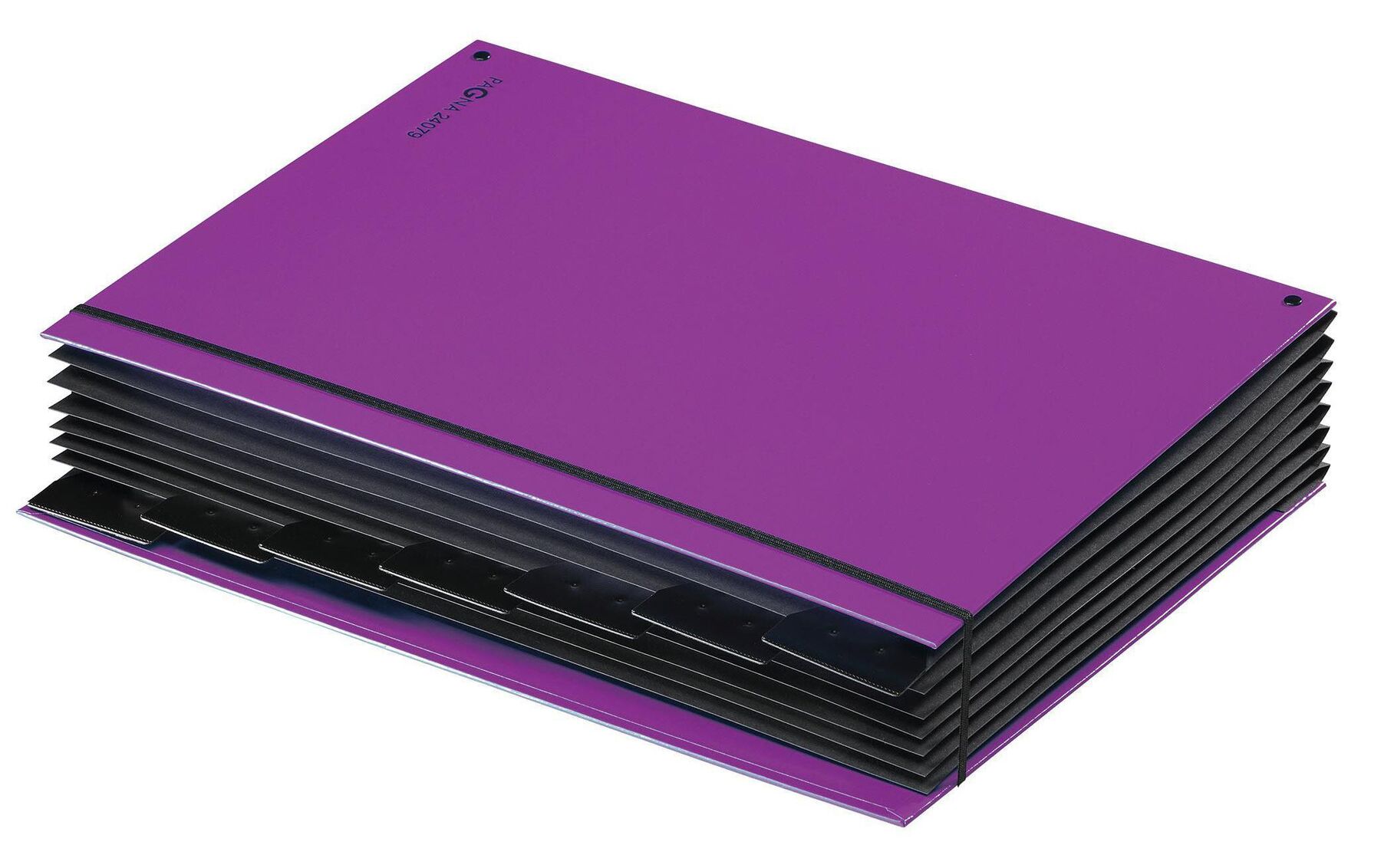 PAGNA Pultordner "Part File Trend", A4, 7-teilig, lila