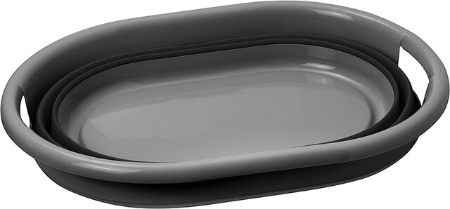 Wäschekorb BRUNNER Lotus Fold-Away 36 l Fb. schwarz / grau