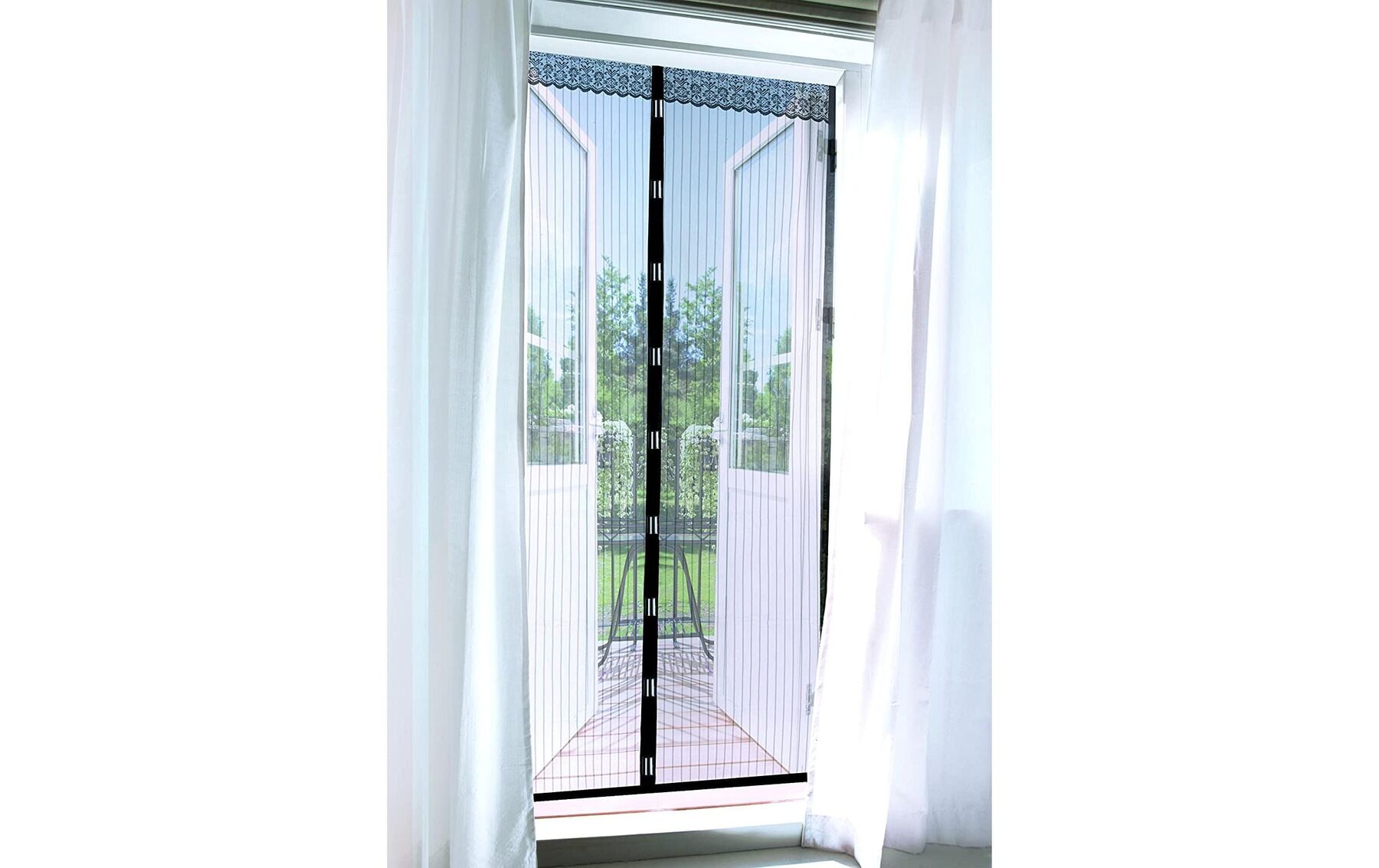 EASYmaxx Fliegengitter Magic Click, 90x210 cm