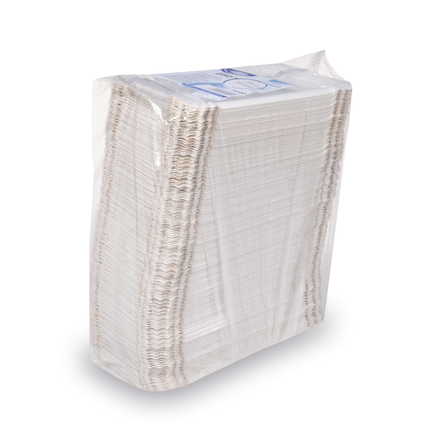 Pappteller weiß 10 x 16 cm - 250 Stück