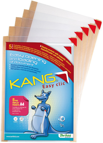 Sichttaschen Tarifold A4 weiss 5 Stück T-VIEW 194770