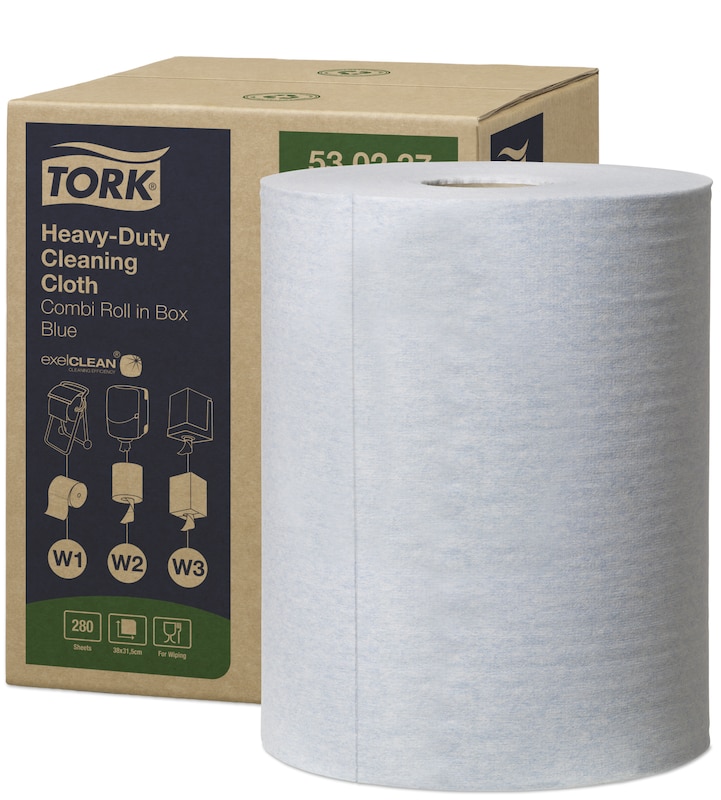 TORK-530237 Extra Starke Reinigungstücher - W2,W3,W1