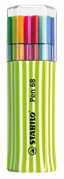 Fasermaler Pen 68 15er Etui STABILO 6815-01