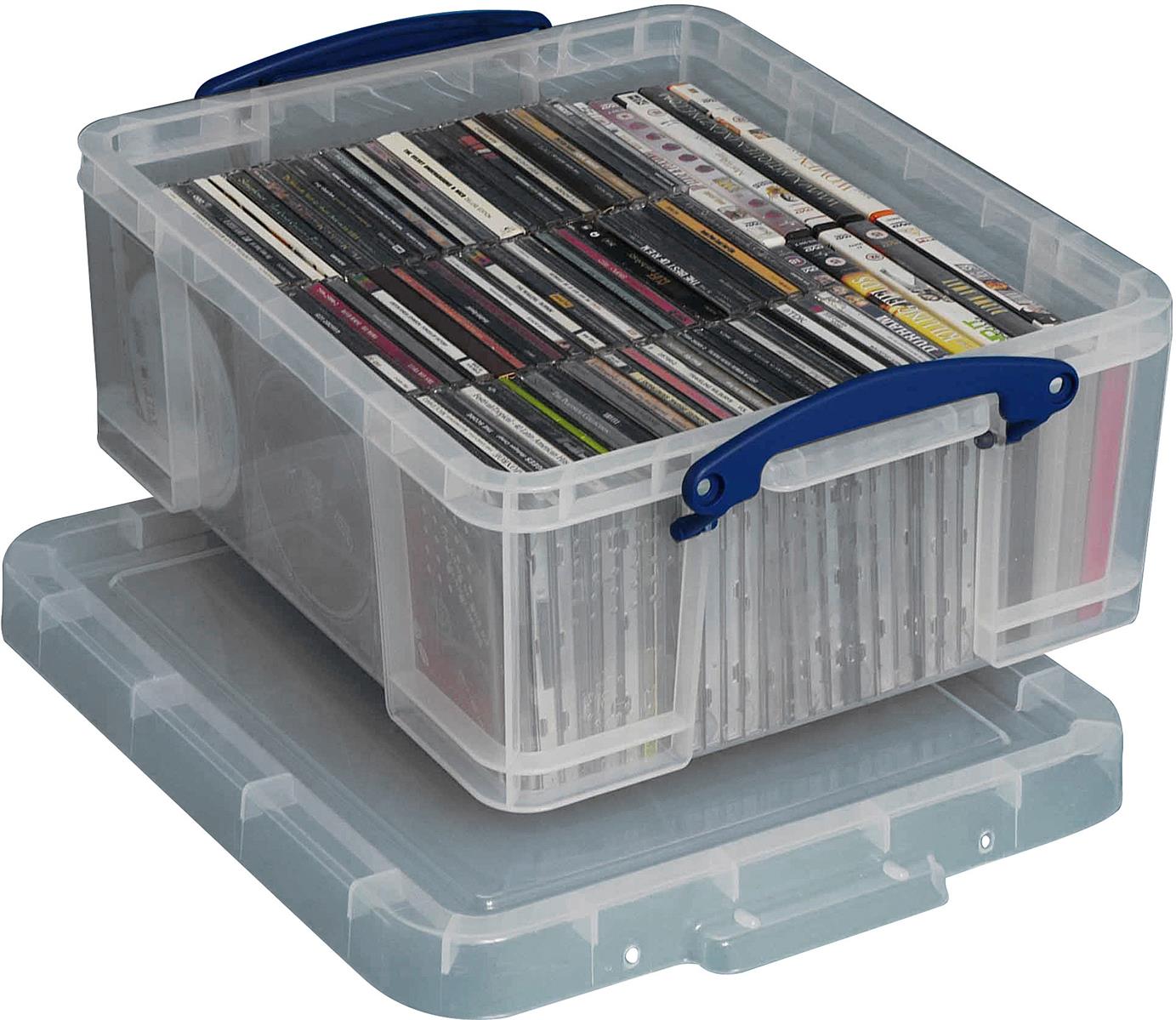 Kunststoffbox 18lt transparent USEFULBOX 68503100