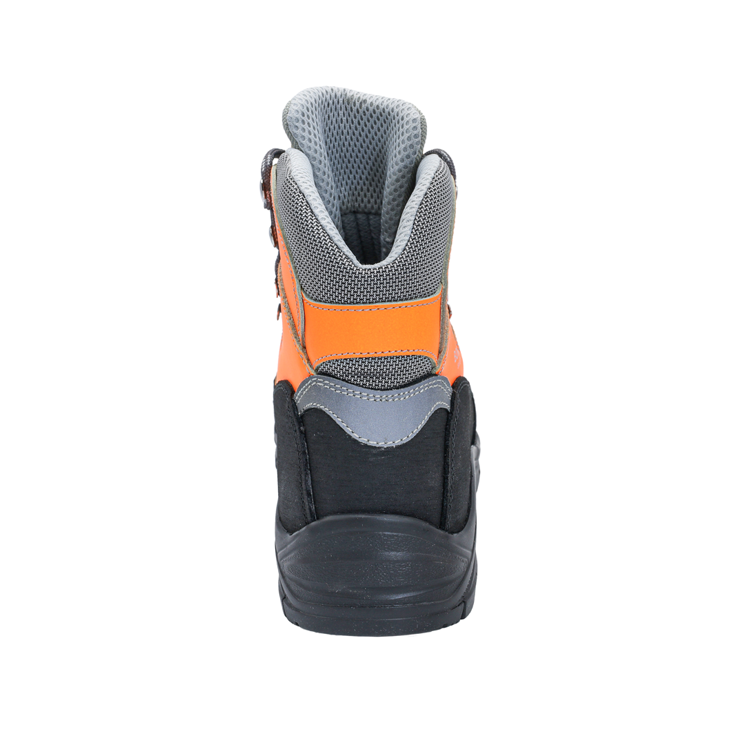 Sicherheitsschnürstiefel BORMIO SAFETY Kamor S7S HighVis orange/schwarz EU47