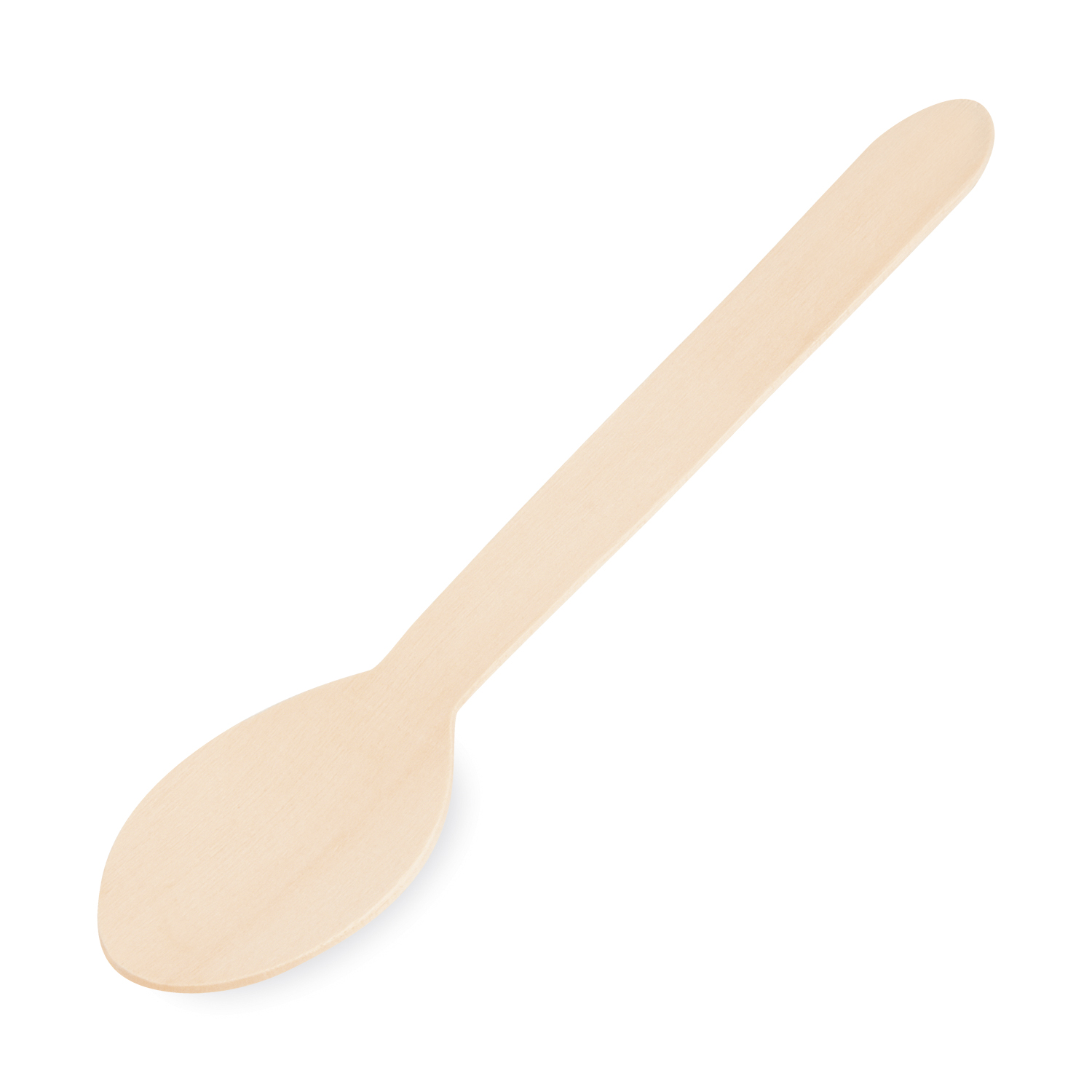 Holz-Löffel FSC 100% 16 cm natur, Packung mit 100 Stück