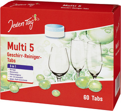 Spülmaschinentabs Multi 5, 60 Tabs im Karton