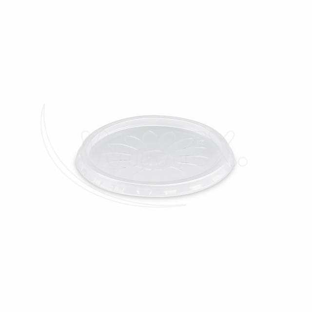 Deckel PP klar Ø 70 mm für Dressingbecher, Packung mit 50 Stück