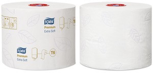 TORK-127510 extra weiche Midi Toilettenpapierrolle Premium – 3-lagig - T6