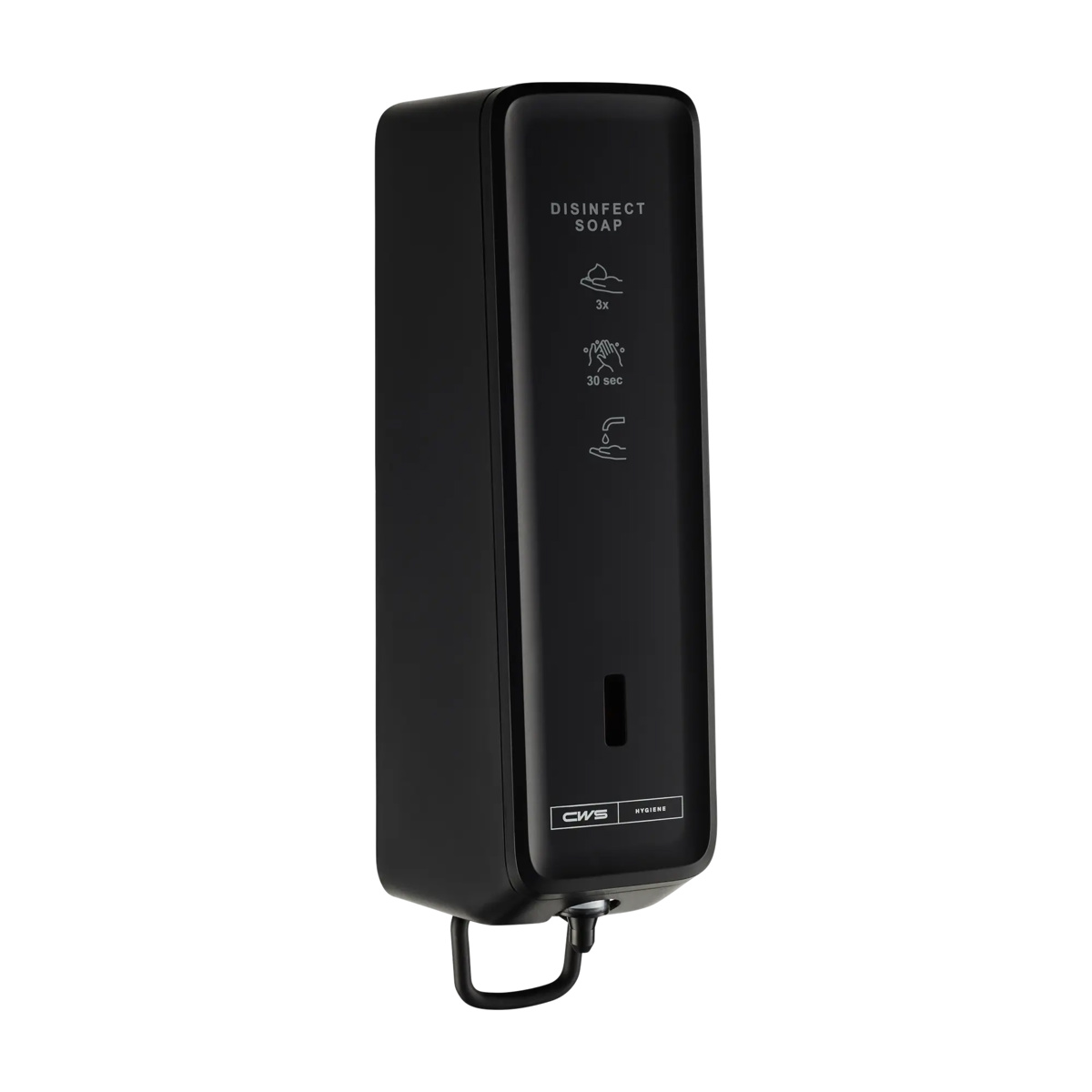 CWS PureLine Slim EcoBlack Disinfect Foam Spender Schwarz
