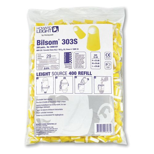 Gehörschutzstöpsel HONEYWELL BILSOM 303 Nachfüllpackung zu Spender HL400
