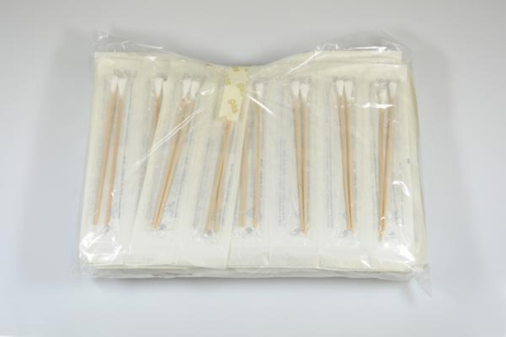 Wattestäbchen Kopf mittel, zu 2 Stück verpackt 100 Stück