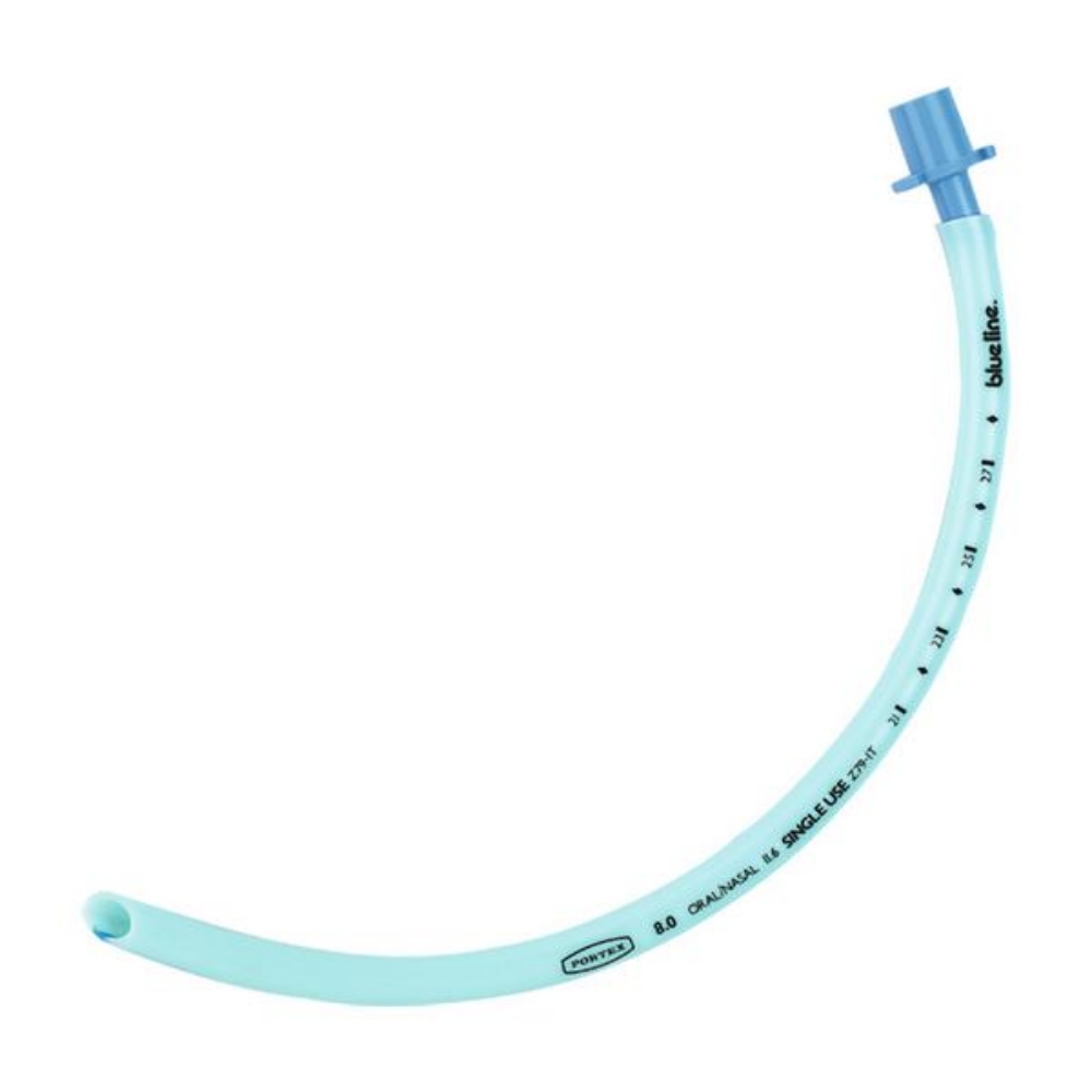 Portex Endotrachealtubus ohne Cuff, Ivory-PVC, ID 5 mm, AD 7,3 mm 10 Stück