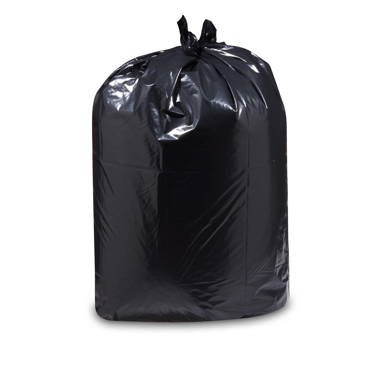 100x Müllsack (LDPE) schwarz 100 x 125 cm 240L  - 10x10 Stück