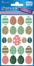 AVERY ZW. Zweckform ZDesign Oster-Sticker "Frohe Ostern"