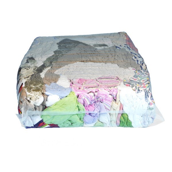 Putzlappen HELLBUNT TRIKOT-  600 kg Palette