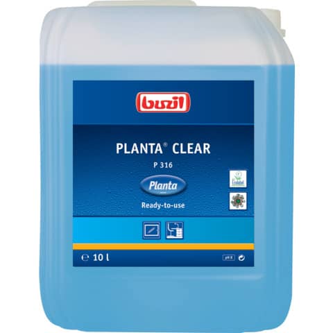 buzil Planta Clear P316 Oberflächenunterhaltsreiniger 10 Liter