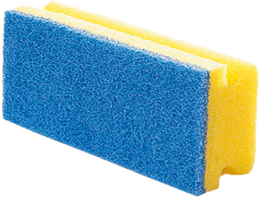 Reinigungsschwamm VILEDA SOFT, 70 x 150 x 45 mm, gelb/blau