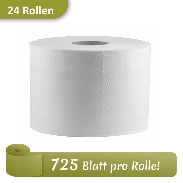 CWS Toilettenpapier Maxi 100, hochweiss 2-lagig (1000378)