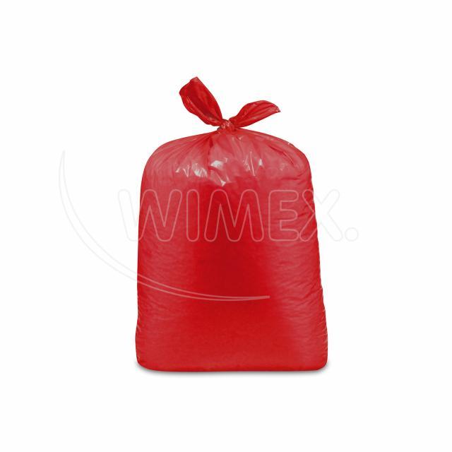 Müllsack LDPE rot 70 x 110 cm 120 l, Packung mit 25 Stück
