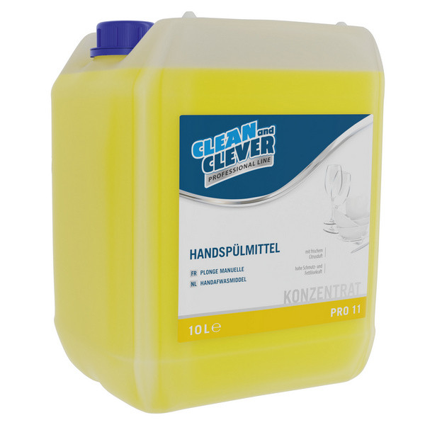 CLEAN and CLEVER Handspülmittel PRO 11, Kanister à 10 Liter