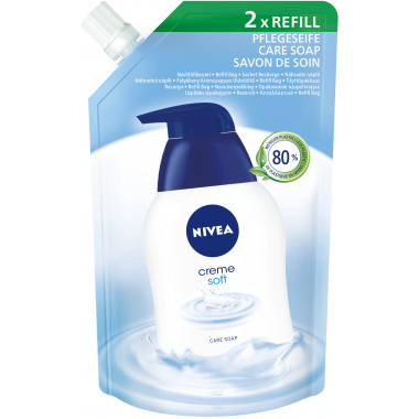 NIVEA Pflegeseife Creme Soft refill