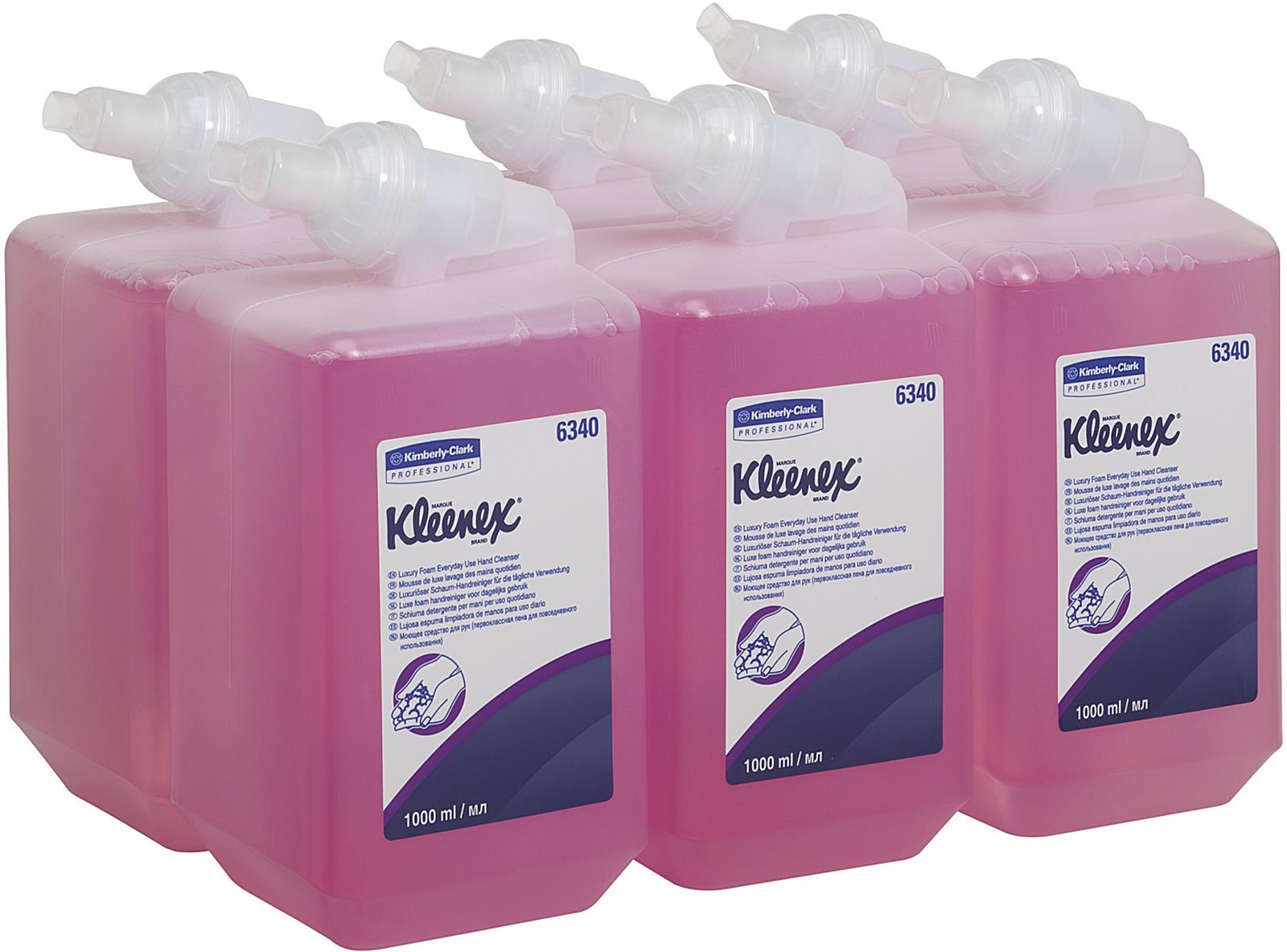 6x SCOTT® 6340 ESSENTIAL Schaumseife 1 Karton