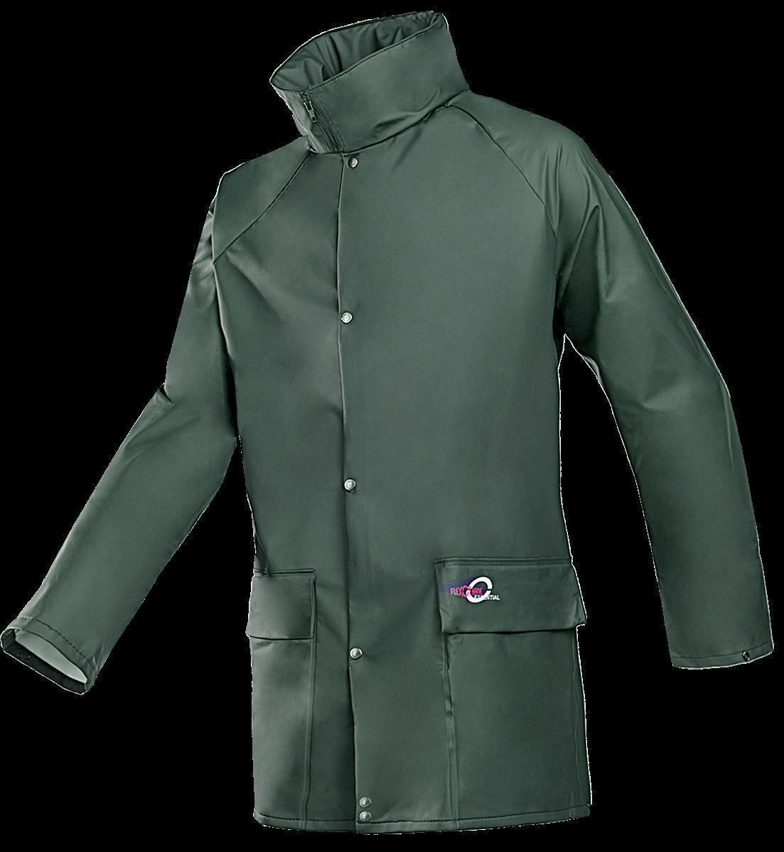 Leichte Regenschutzjacke SIOEN FLEXOTHANE BIELEFELD, olivgrün - Grösse XXL