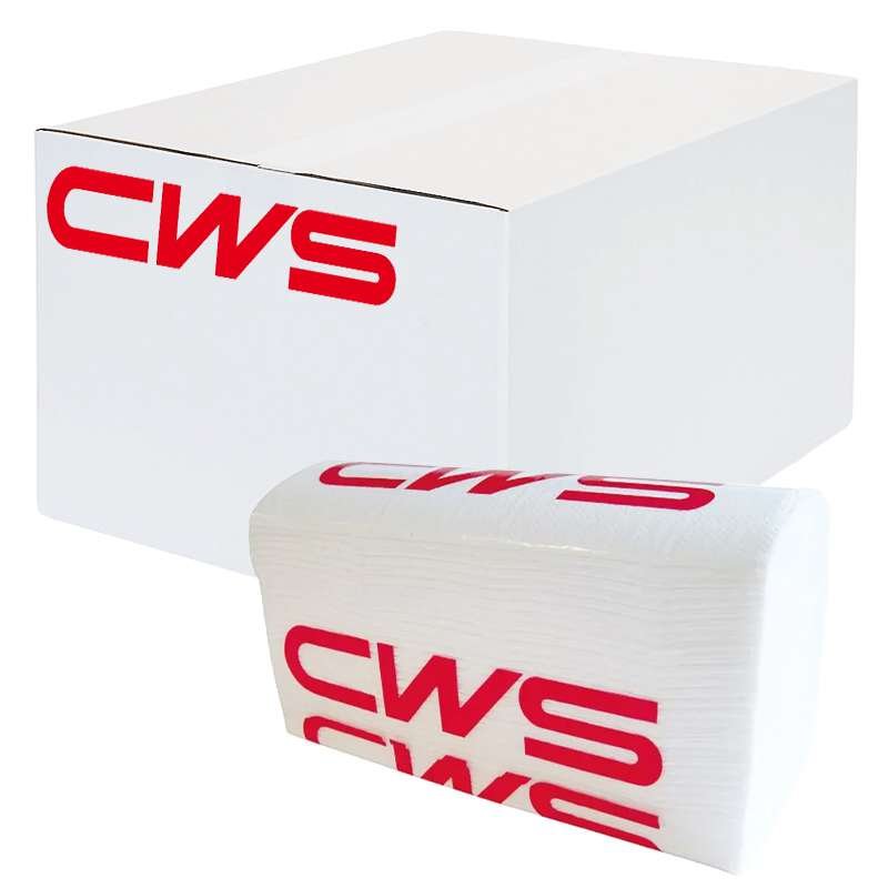 CWS Faltpapier Premium W-Falz / M-Falz 3-lagig hochweiss – Karton à 2’500 Blatt