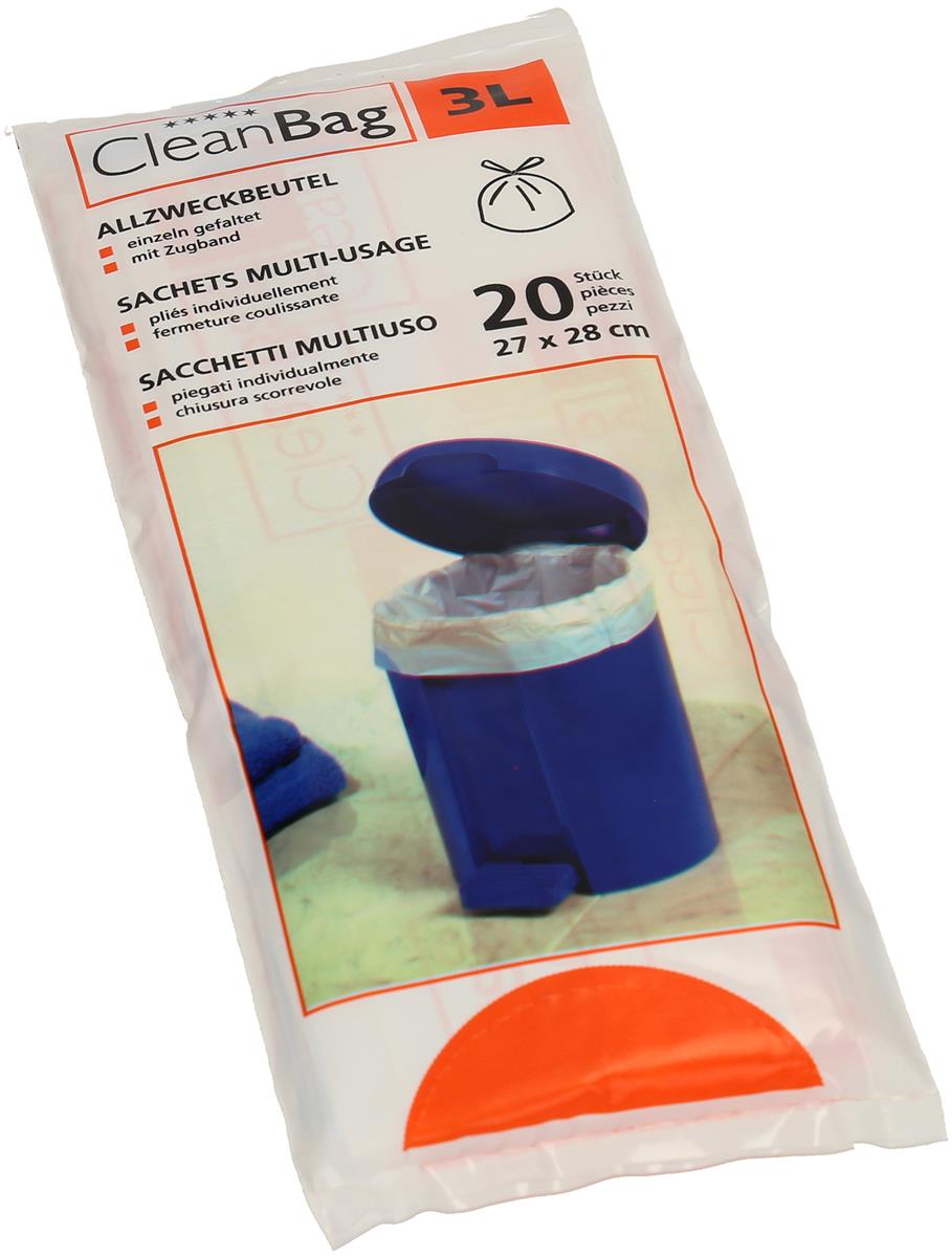 Allzweckbeutel 3lt, 20 Beutel CLEANBAG 2694