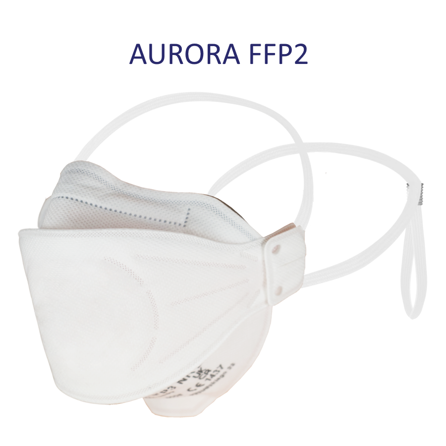 10 x Faltmaske Aurora FFP2 200 NR D faltbar  - 10 Masken