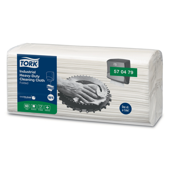 TORK-570479  Extra Starke Industrie-Reinigungstücher - W4