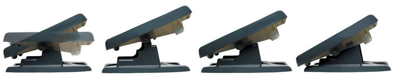 UNiLUX Fußstütze NYMPHEA, ergonomisch, höhenverstellbar