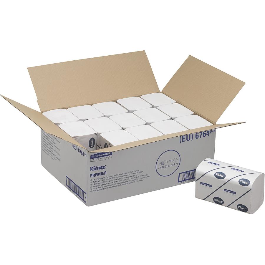 KLEENEX PREMIER Handtücher, weiss (Ersatz 6710)