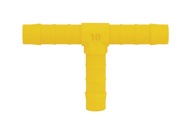 T-Verbinder 10 mm LILIE, lose Trinkwassersystem WeißGelb®