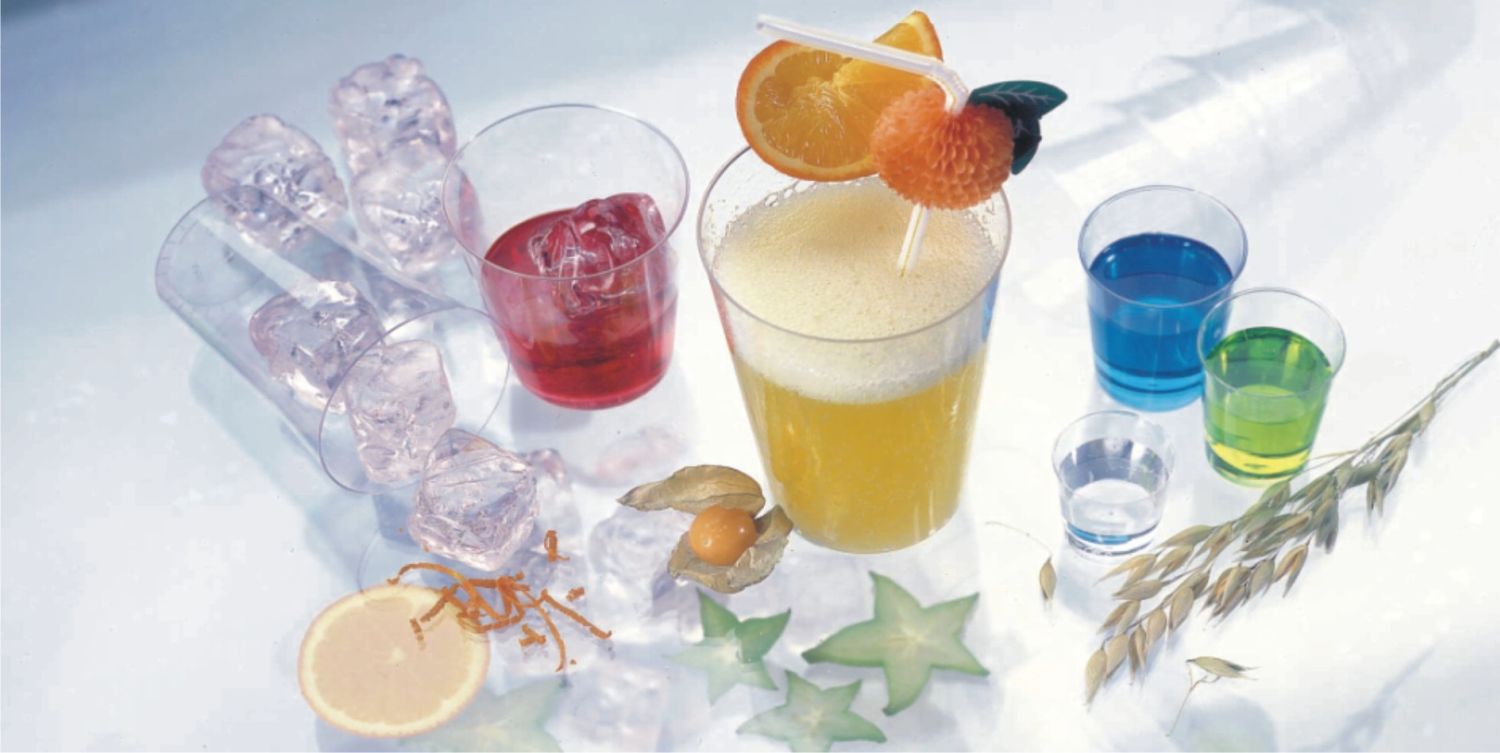 Weinglas (PS) zweiteilig 65mm 0,1L - 6 Stück