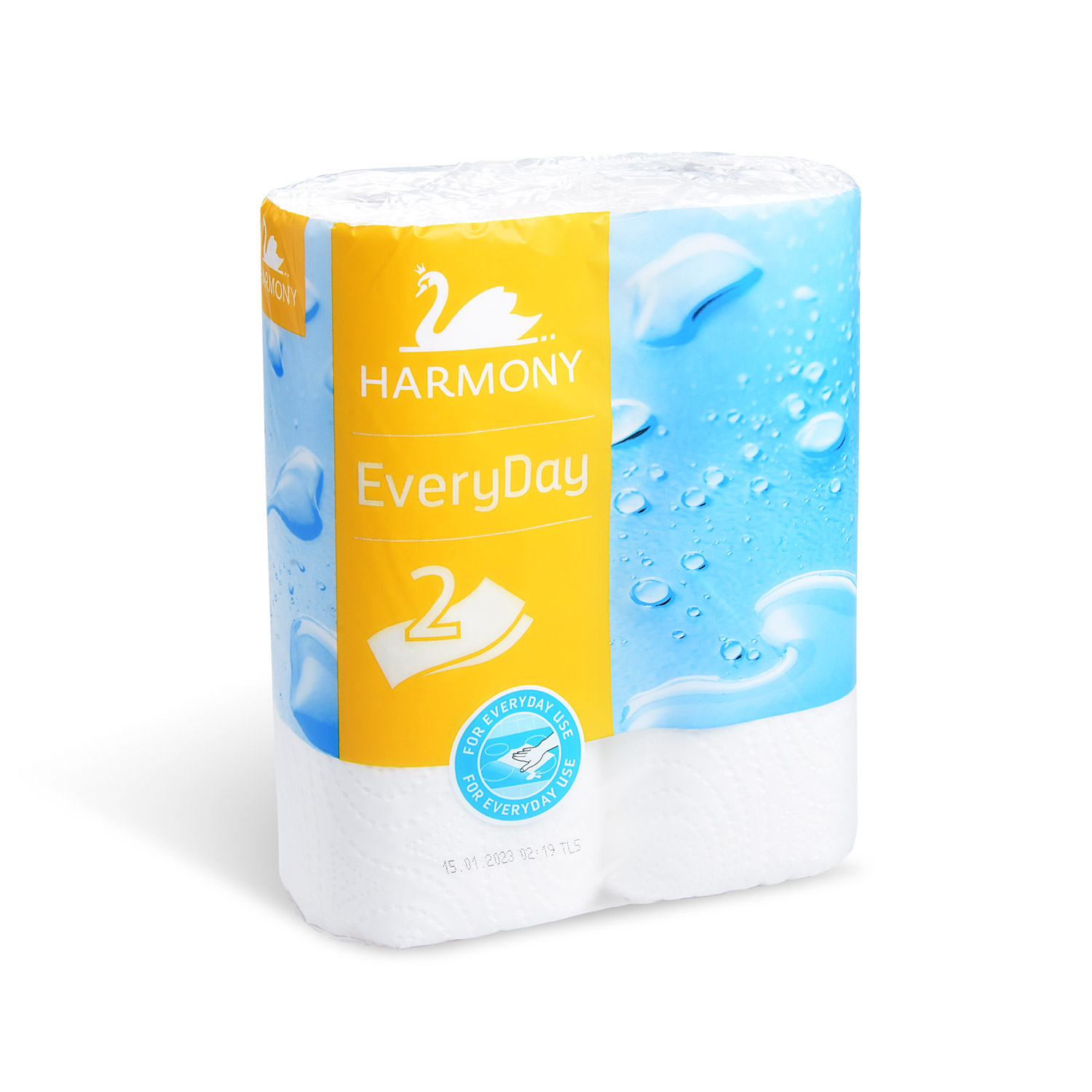 Küchenrolle PAP weiss Ø 10,5 cm, 11 m, 50 Blatt, 2-lagig, Packung à 2 Rollen